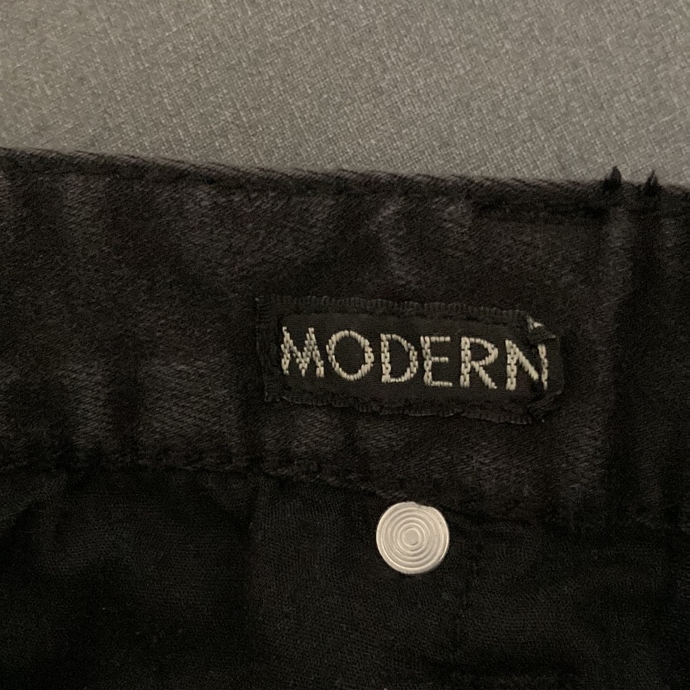 Rhythm in Blues black denim jeans size 12 57%cotton 21%polyester 2%spandex - Picture 10 of 10